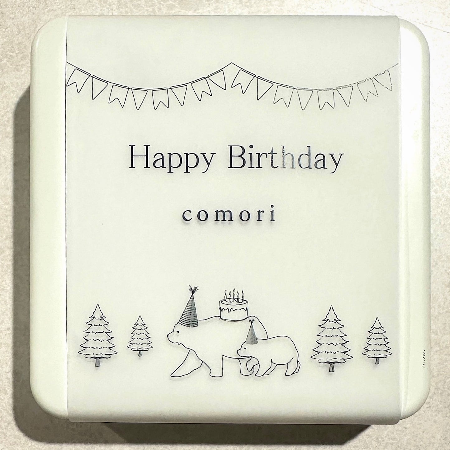 Happy Bithdayパッケージ - 小さな森のクッキー缶【誕生日プレゼント用】