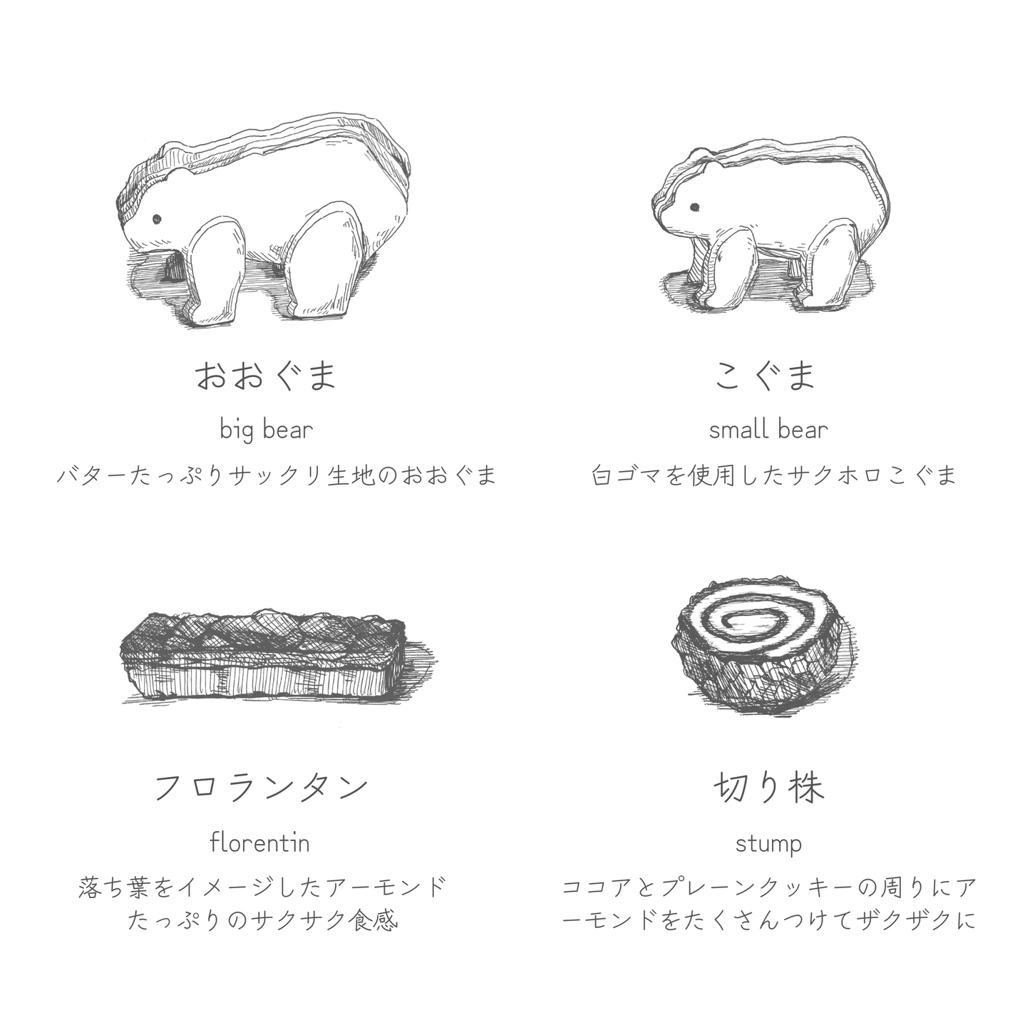 クリスマス特別版 - クッキー缶とメレンゲ花束のギフトボックス