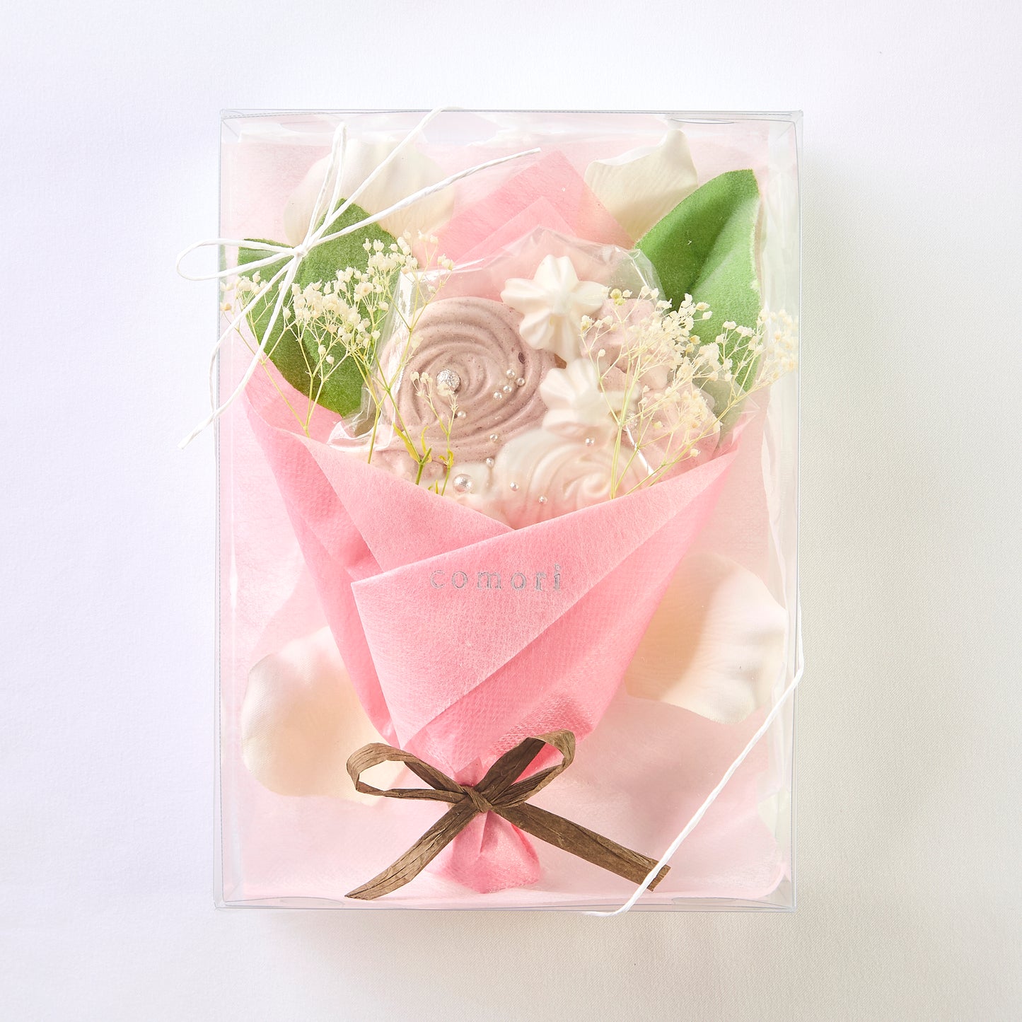 メレンゲ花束(ピンク)1