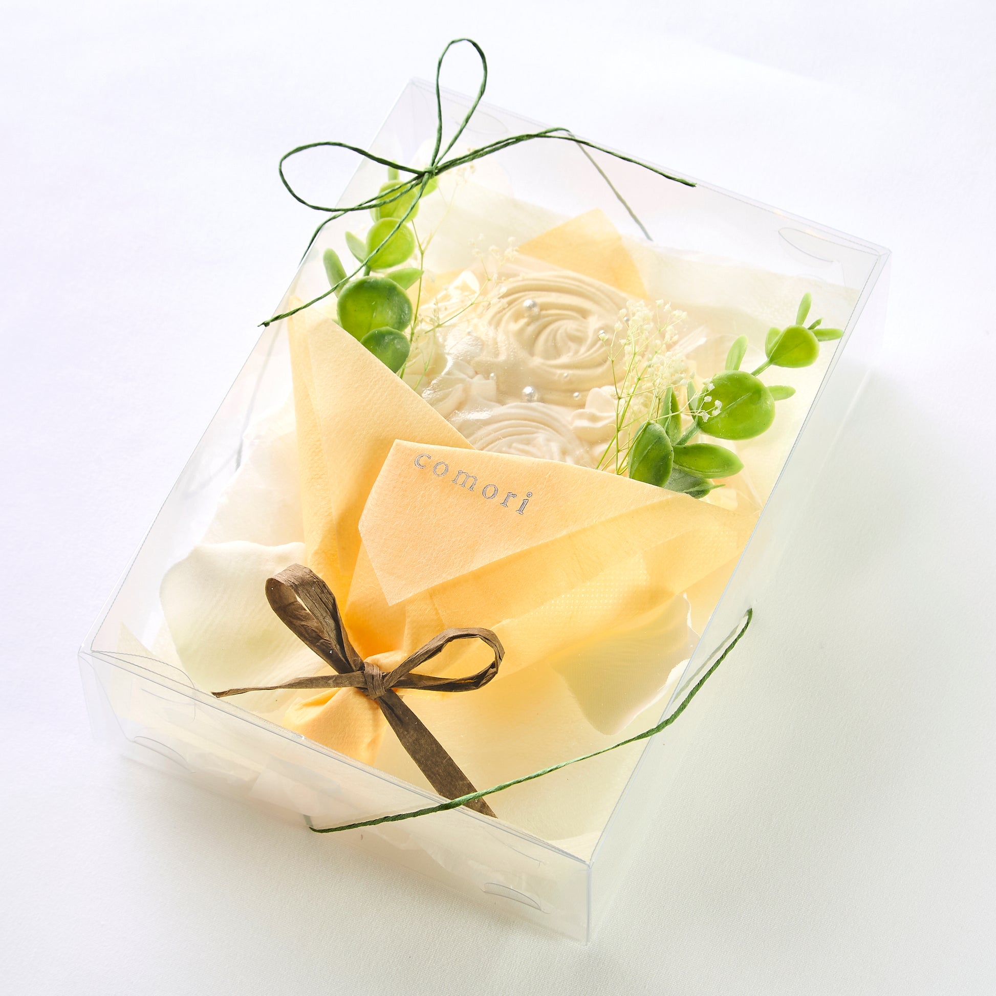 メレンゲ花束(イエロー)2