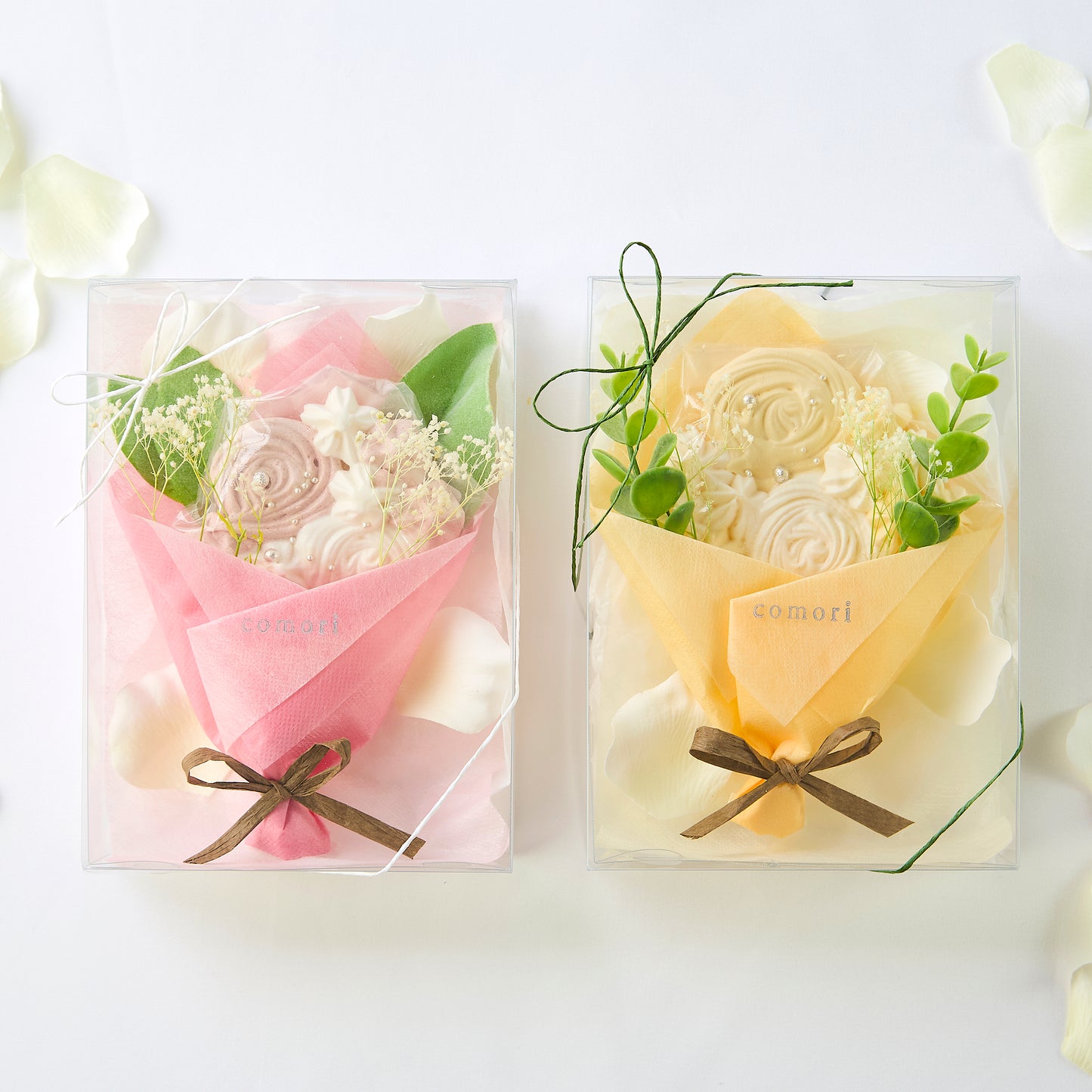 comoriメレンゲ花束