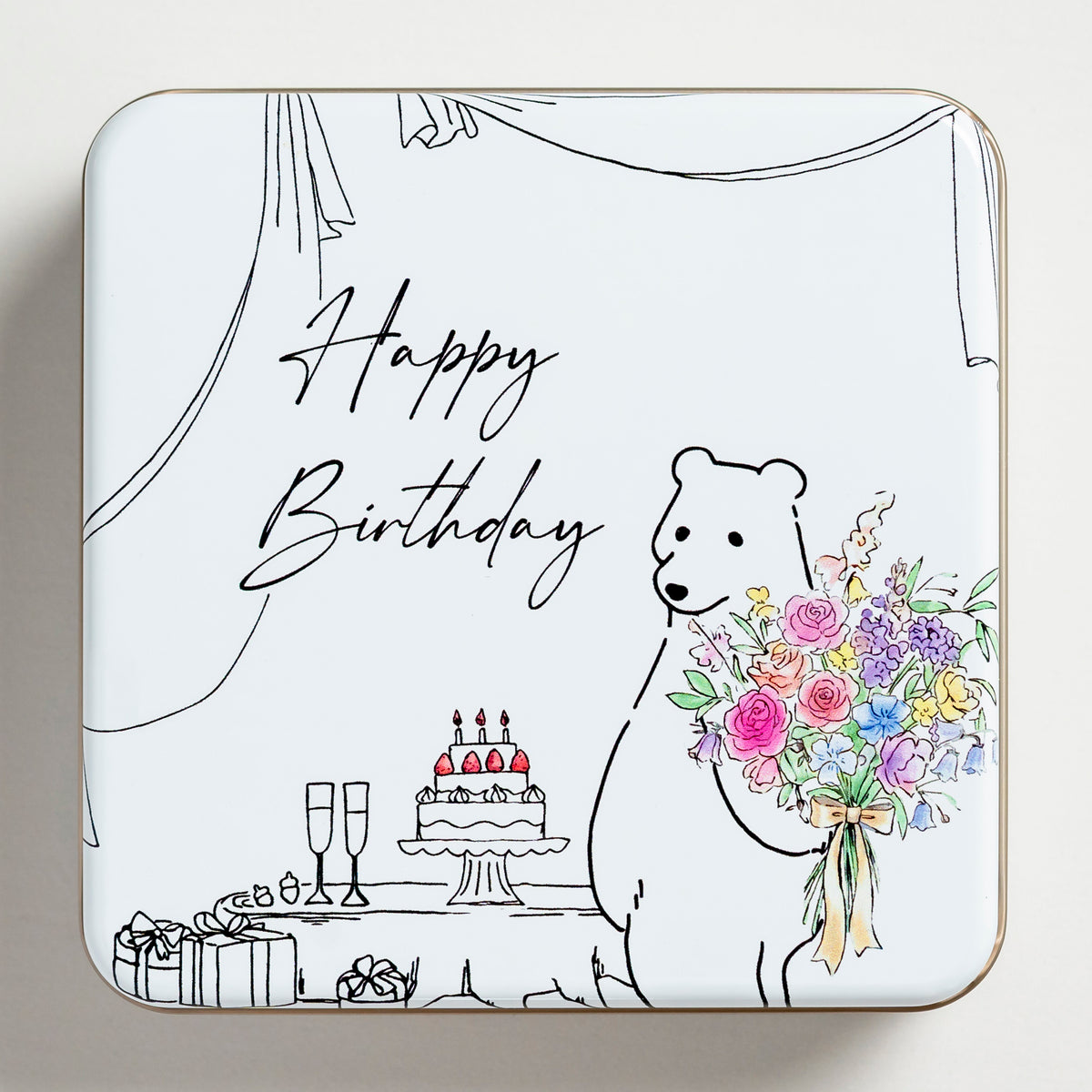 【誕生日プレゼント専用】森の誕生日会クッキー缶
