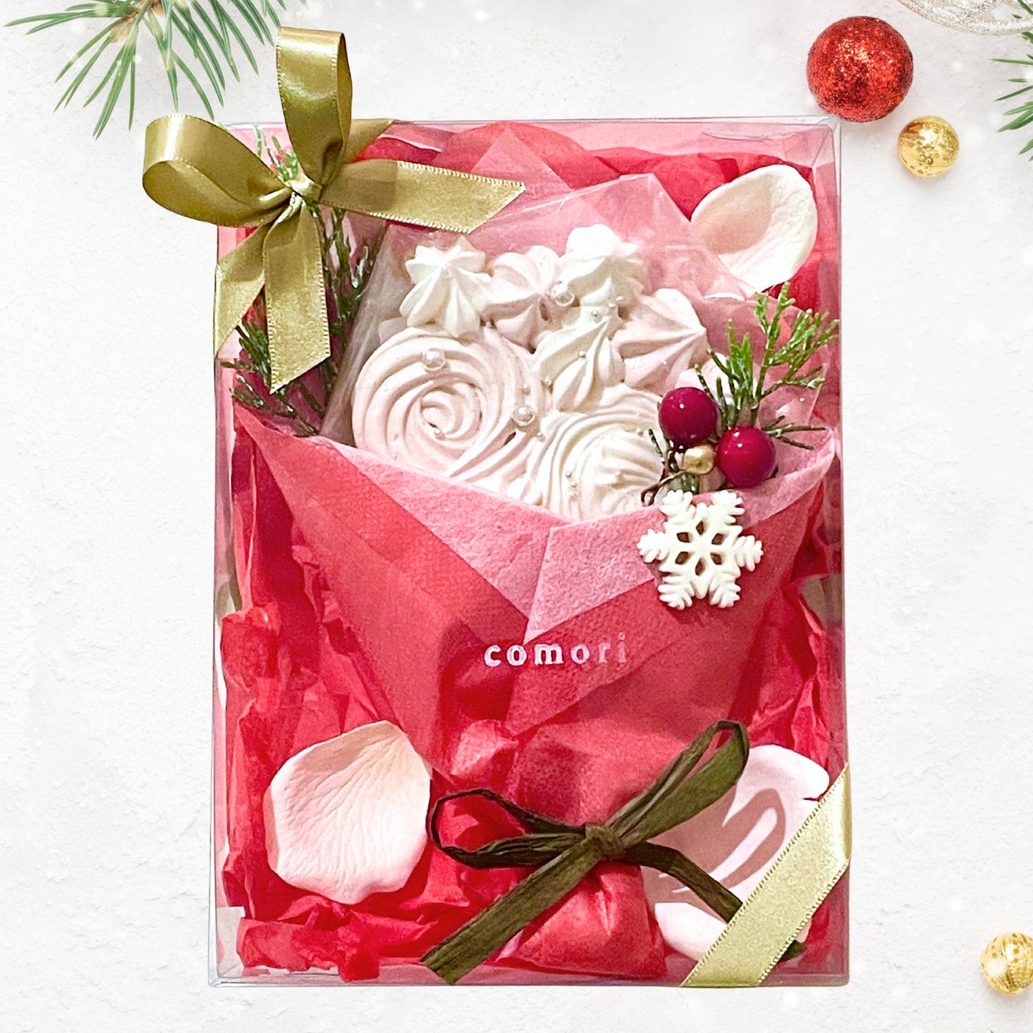 クリスマス特別版 メレンゲ花束